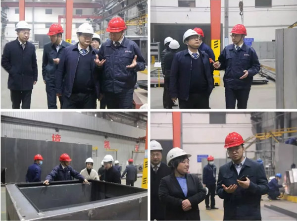 下一线、送温暖、鼓干劲丨航天凯天环保总裁姜晖一行慰问园区加班冲刺员工